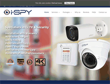 Tablet Screenshot of i-spy-cctv.com